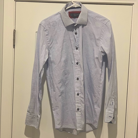 Light blue button down shirt size 15.5 medium - Picture 1 of 4